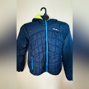 Eddie Bauer Navy Puffer Jacket for Kids
